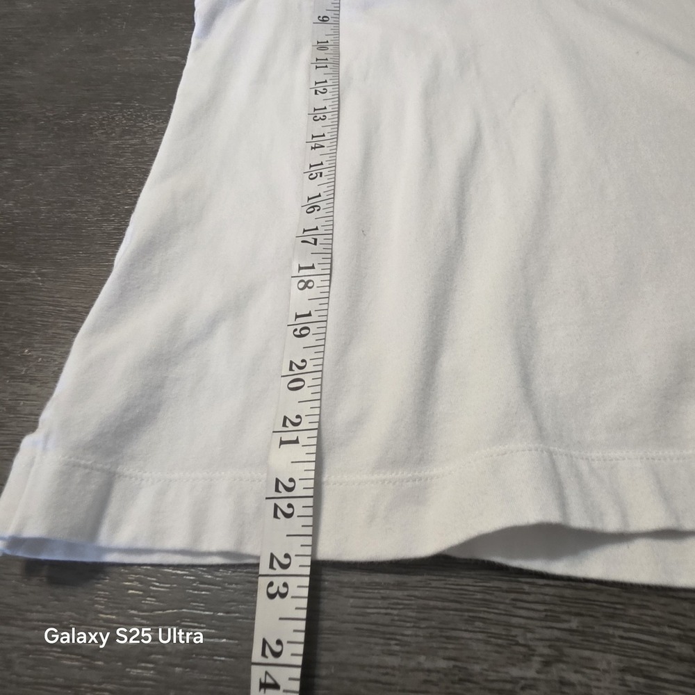Croft & Barrow Tank Top Sleeveless Collar Neck White 84% Cotton L Basic - Picture 5 of 7